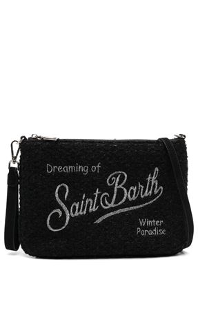 Black Parisienne shoulder bag SAINT BARTH KIDS | PAR000900243G